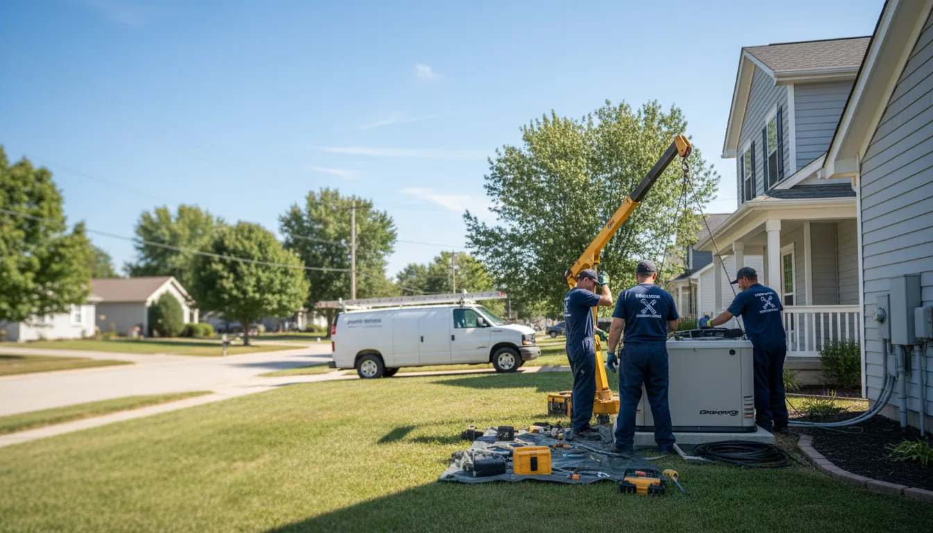 Generator Installation in Lelia Lake, TX near me